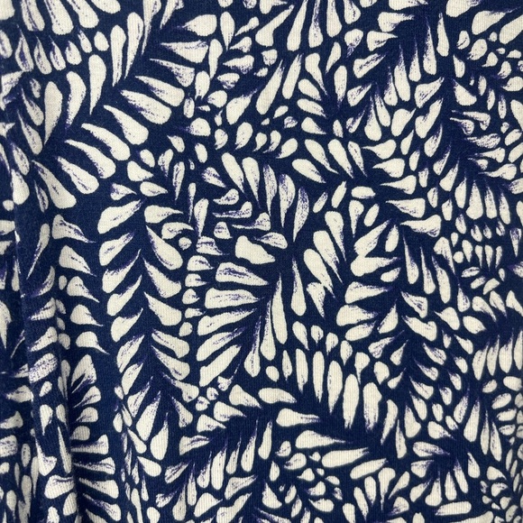 Tommy Bahama ๐ฟ Navy & White Leaf Print Maxi Dress โ Size S/P - Picture 2 of 9